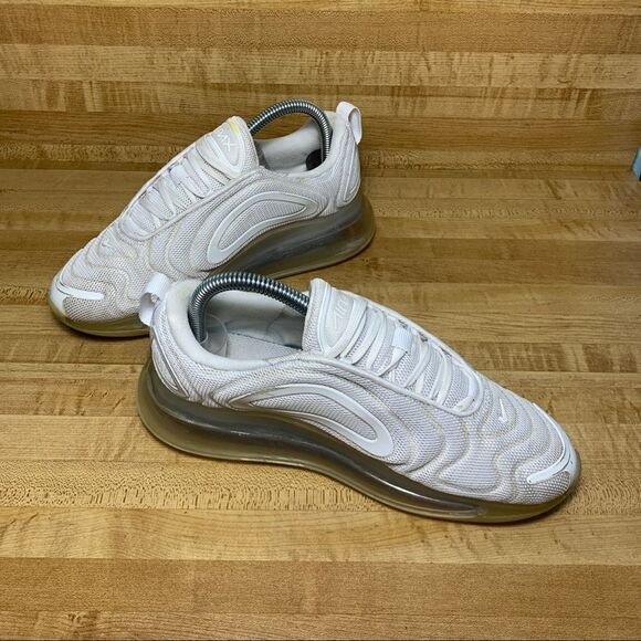 NIKE AIR MAX 720 AR9293-101 PLATINUM WHITE 7.5 - Picture 7 of 8